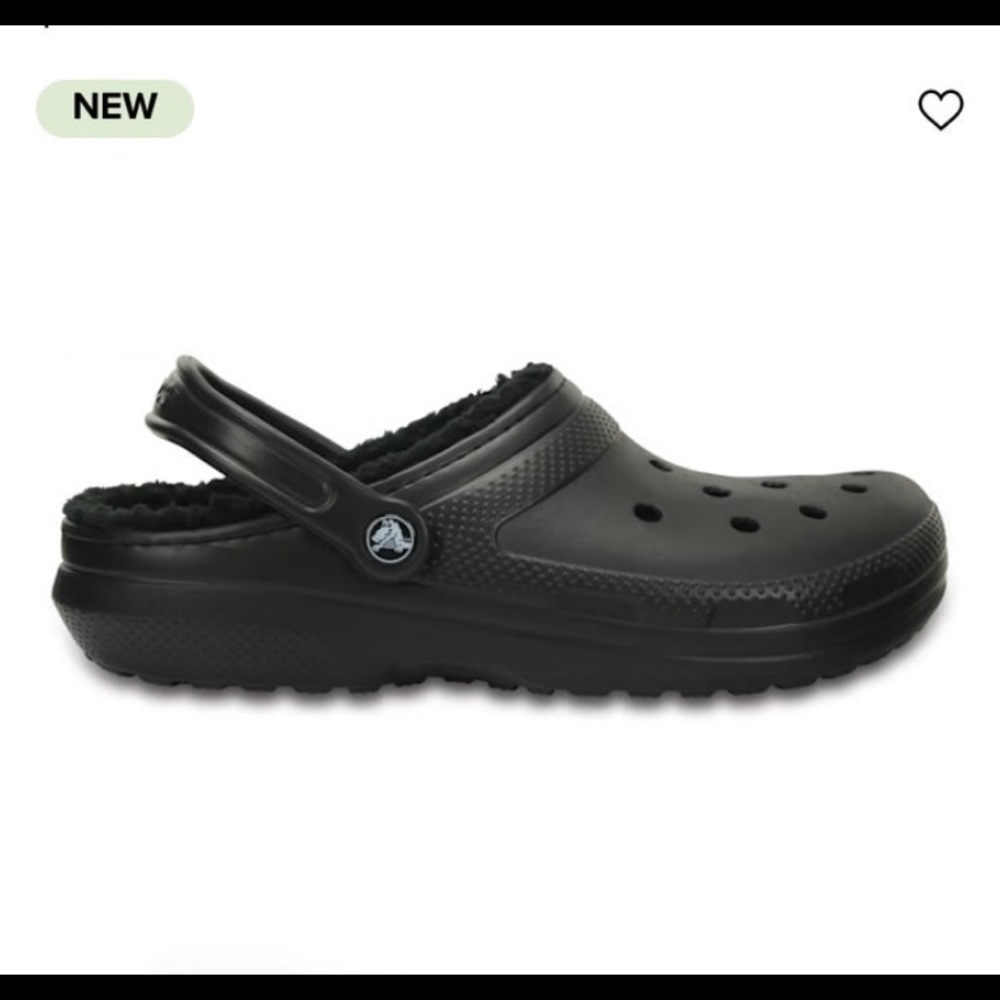 Crocs classic lined  clog kids size 5